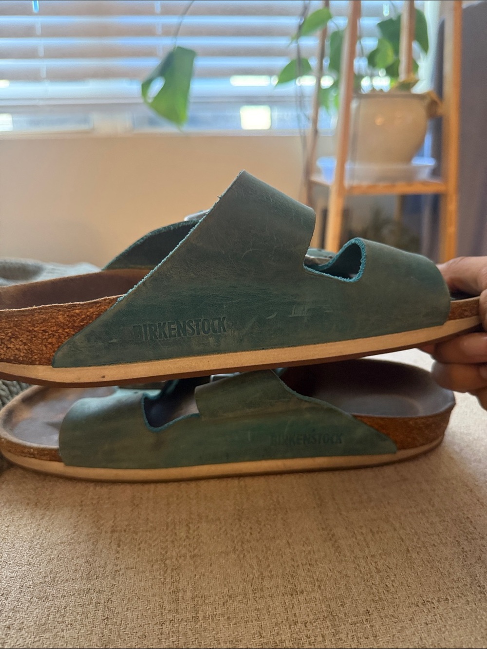 Birkenstock Arizona Sandals in Biscay Bay - Two Strap - Picture 4 of 8